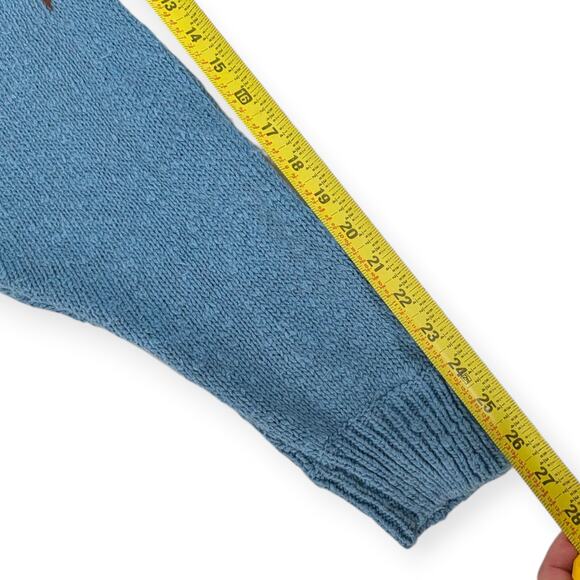 80s Western Applique Kimono sleeve sweater - Picture 7 of 9